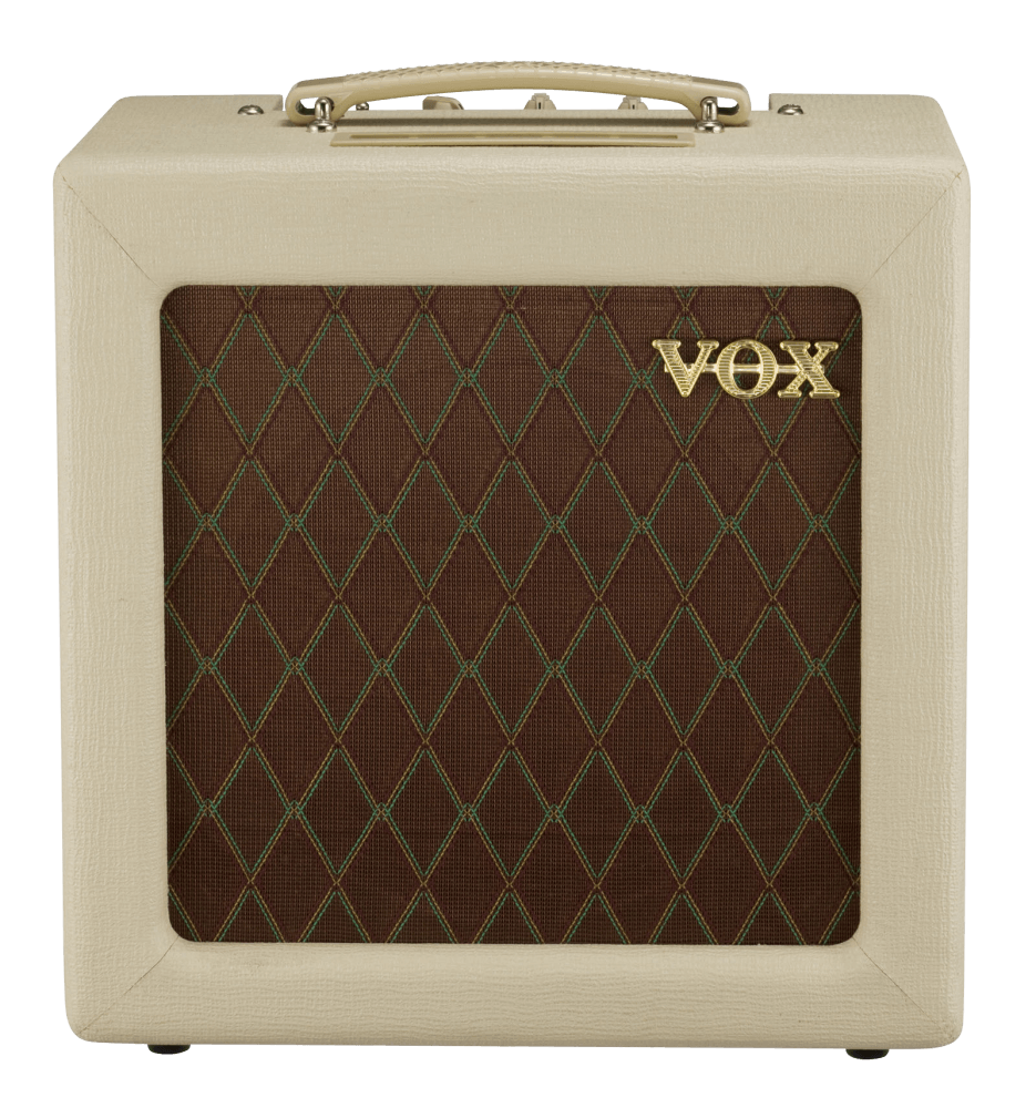 front view of brown and cream VOX AC4TV