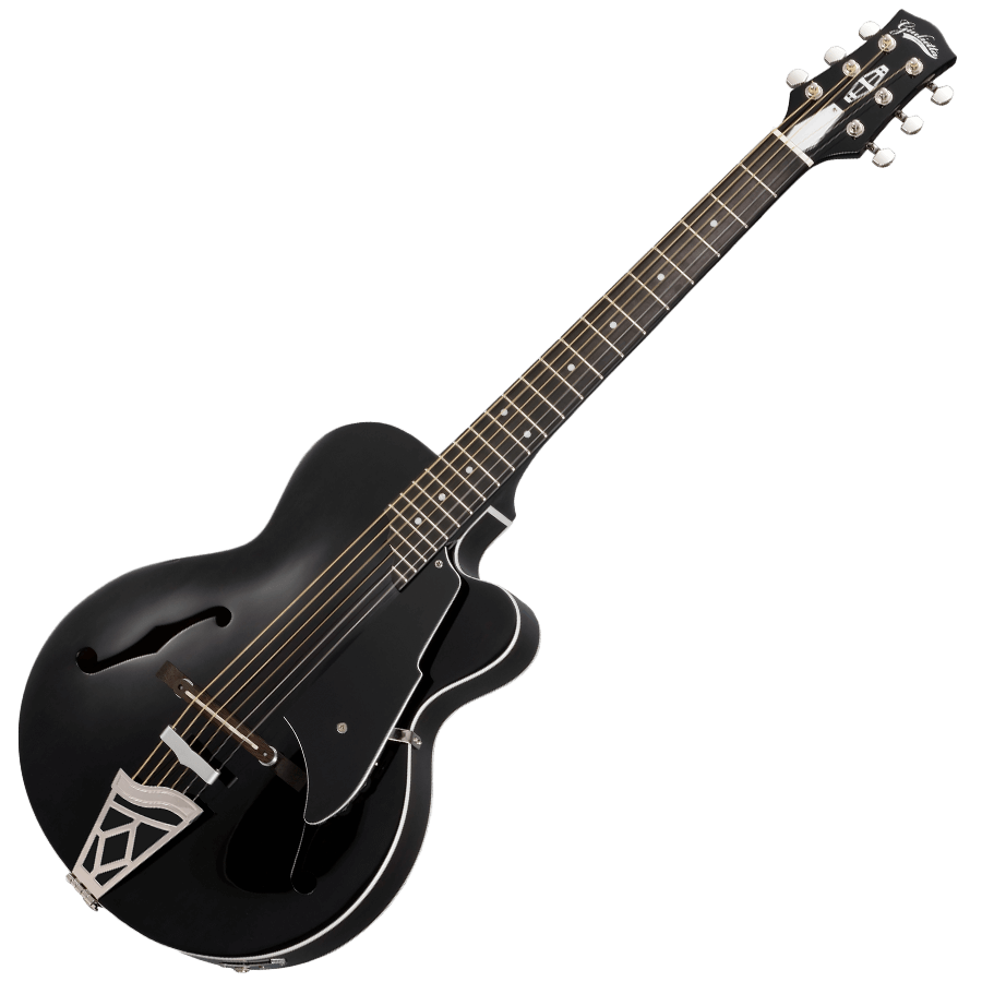black VOX electric guitar