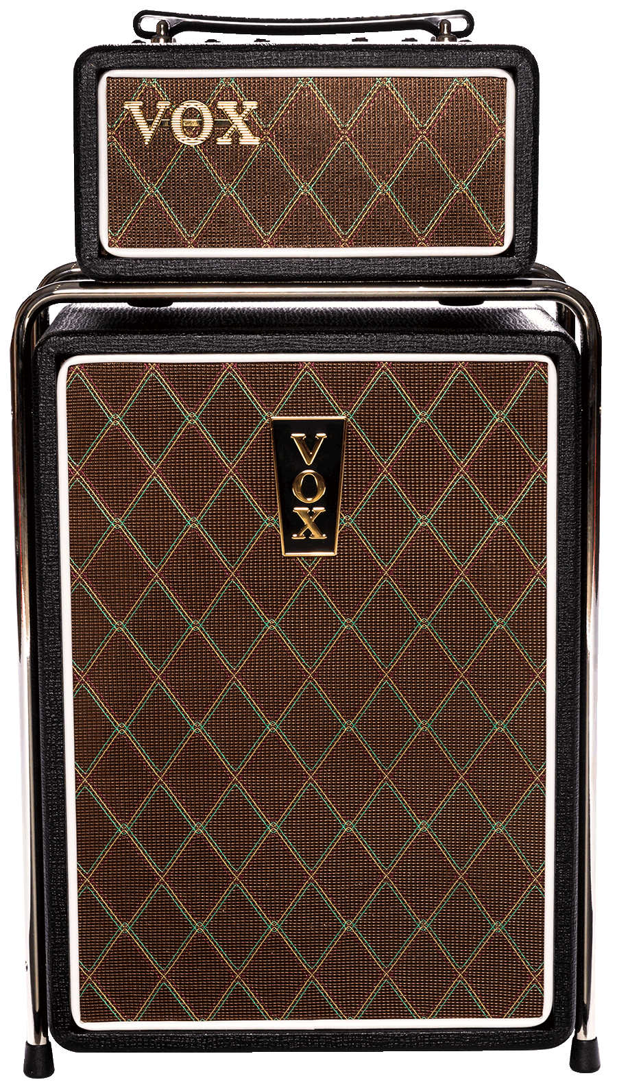 front view of brown and black VOX Mini Superbettle