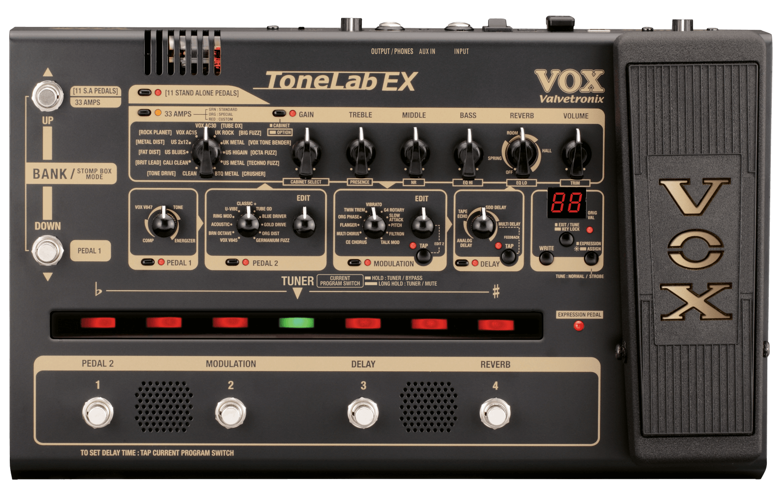 VOX ToneLab LE マルチエフェクター