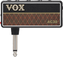 red and brown VOX Blues amPlug