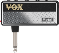 closeup of silver VOX 