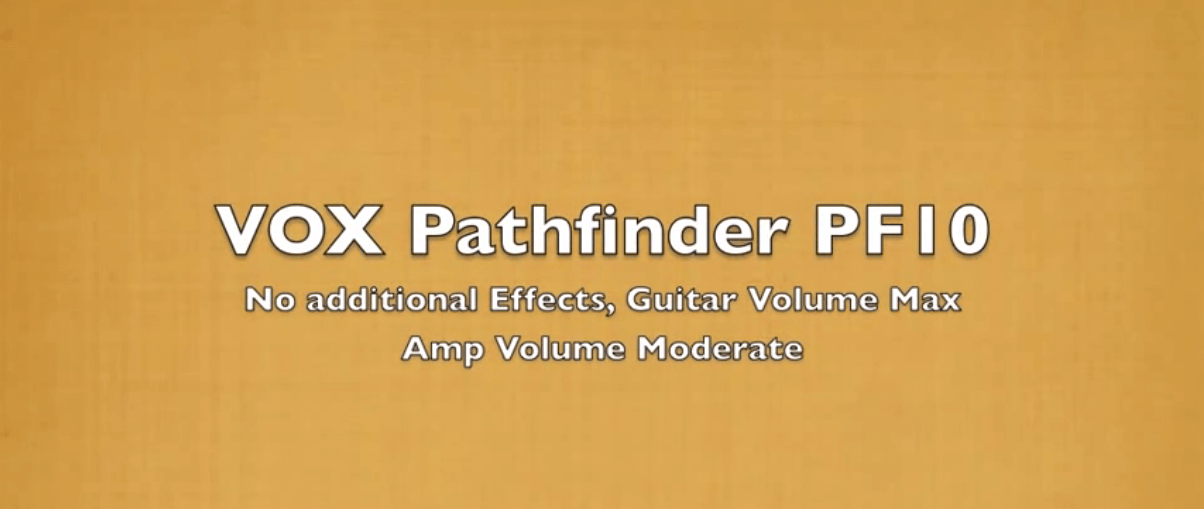 VOX Pathfinder PF10
