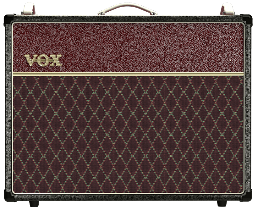 front view of VOX amplifier