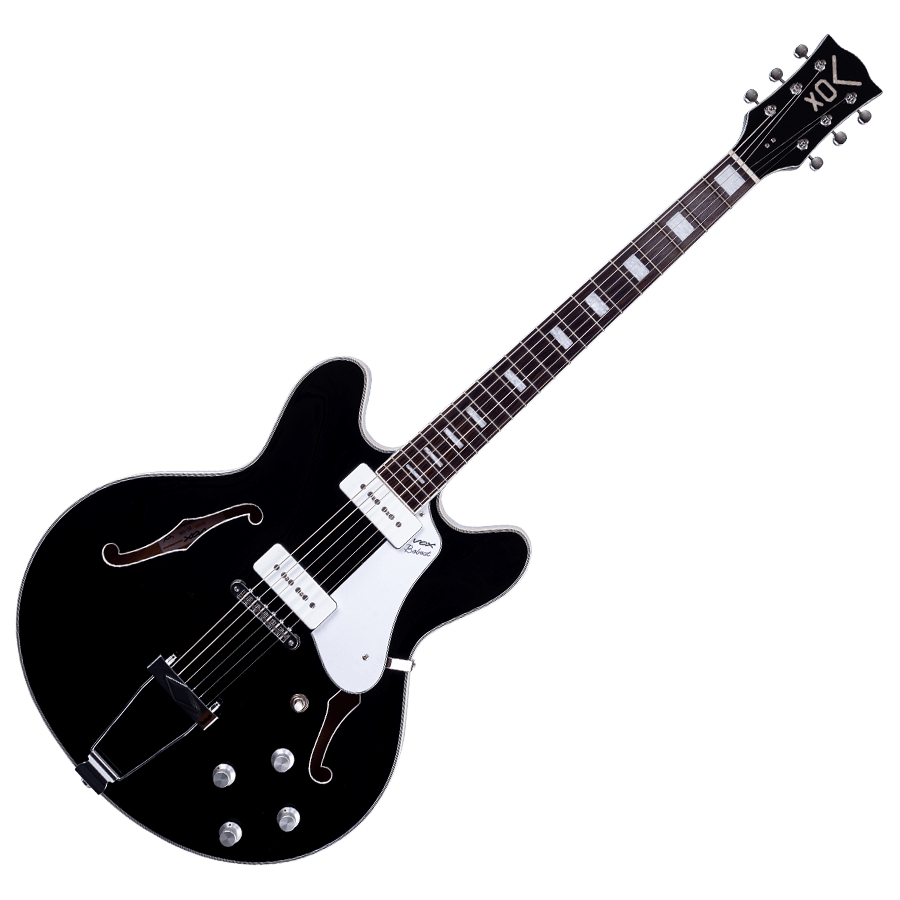 black VOX Bobcat electric guitar