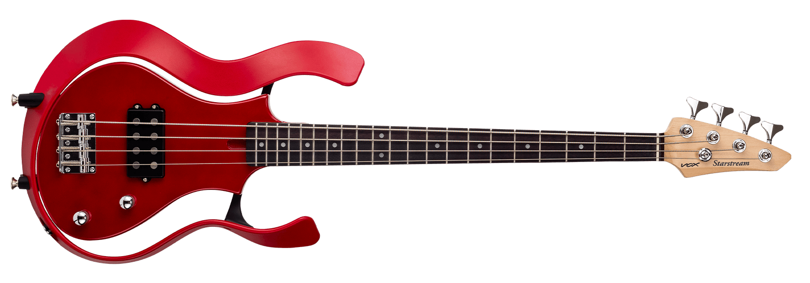 red VOX Bobcat electric guitar