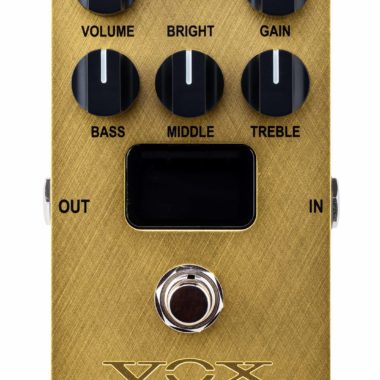 front view of VOX Copperhead Drive pedal