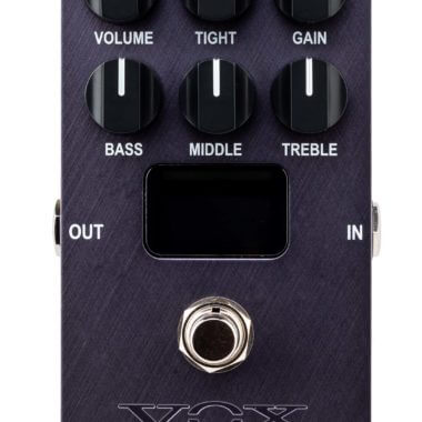 front view of VOX Cutting Edge pedal