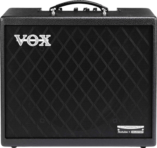front of the Vox Cambridge50 guitar modeling amp
