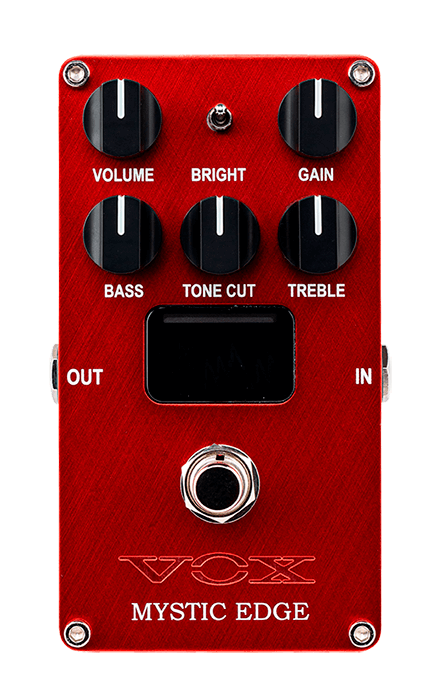 red VOX Mystic Edge Pedal