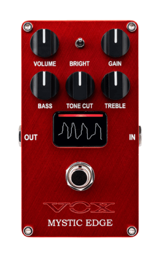 red VOX Mystic Edge pedal