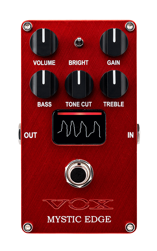 red VOX Mystic Edge pedal