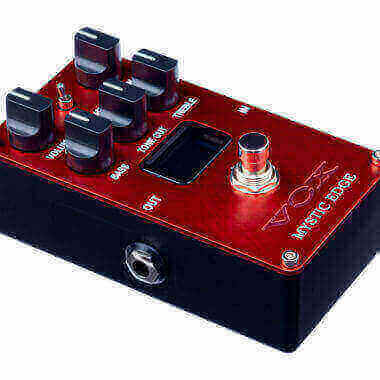VOX red Mystic Edge pedal