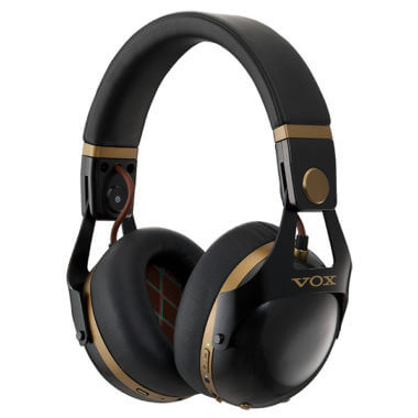 VOX VHQ1 headphones in black with gold details