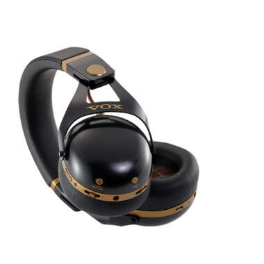 VOX VHQ1 headphones in black with gold details