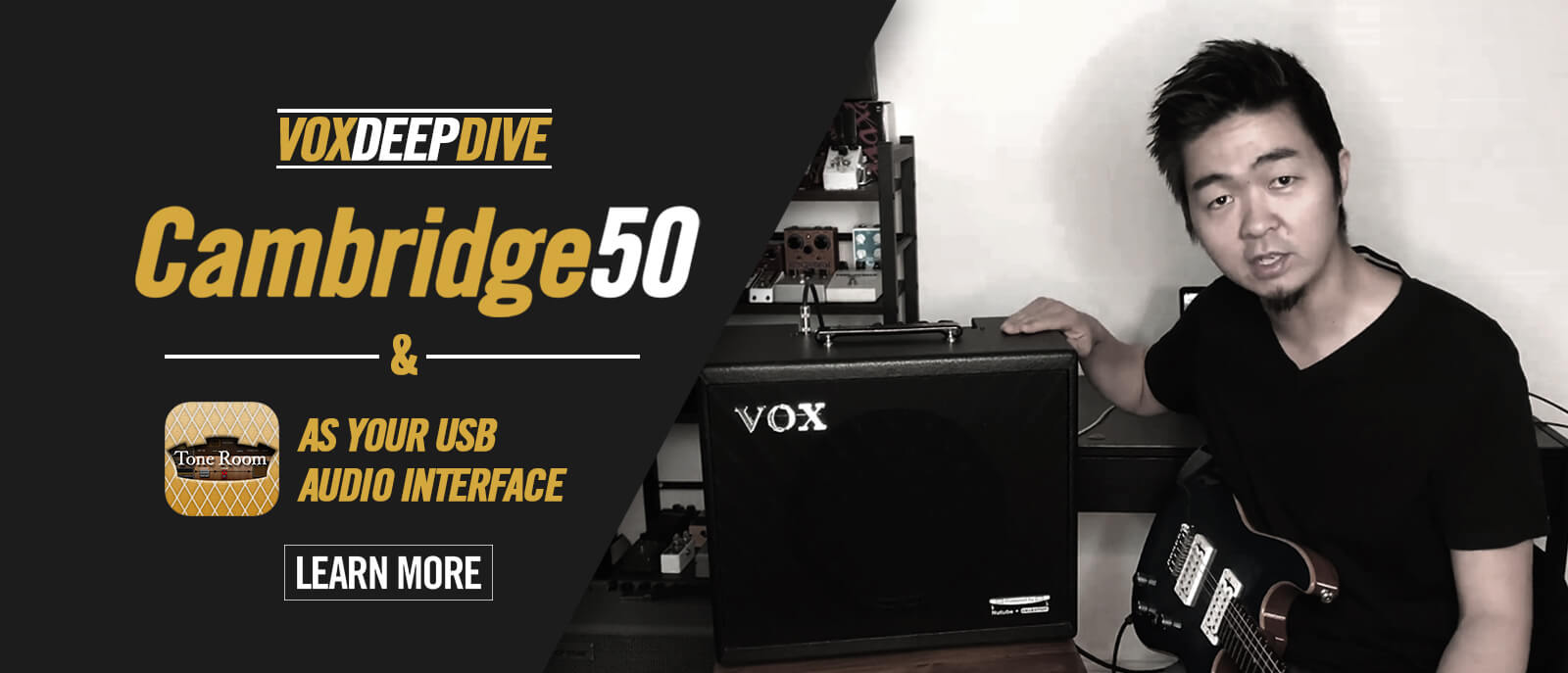 VOX Cambridge50 As Your USB Audio Interface