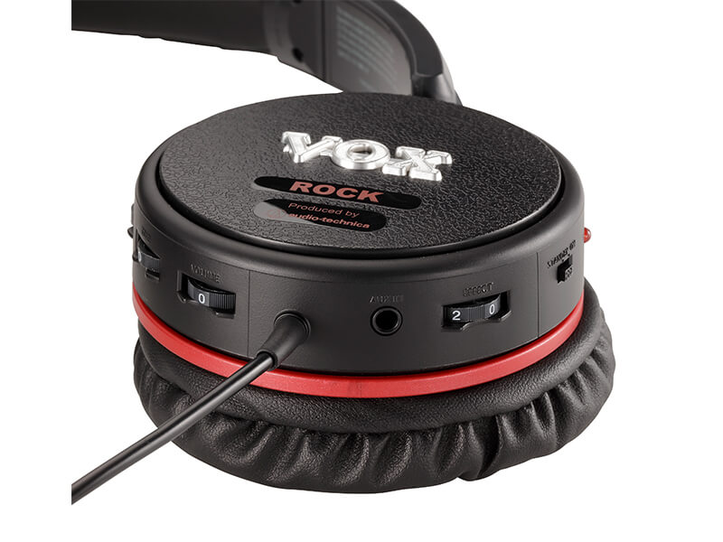 closeup of VOX headphones