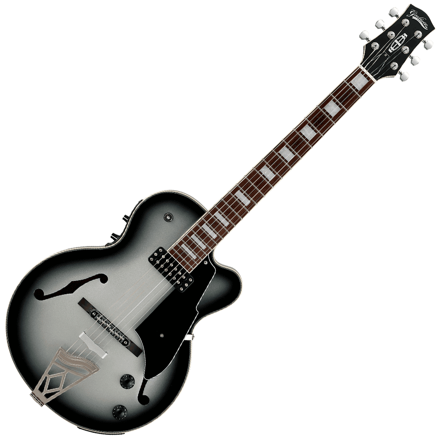 Vox Giulietta Vga-5td Archtop Electric Guitar Faded Silver.