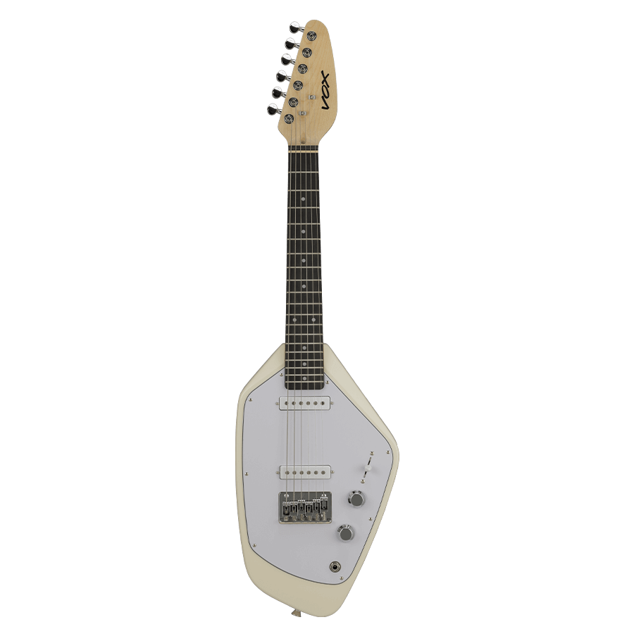 Vox Mark V Mini Guitar white slant.