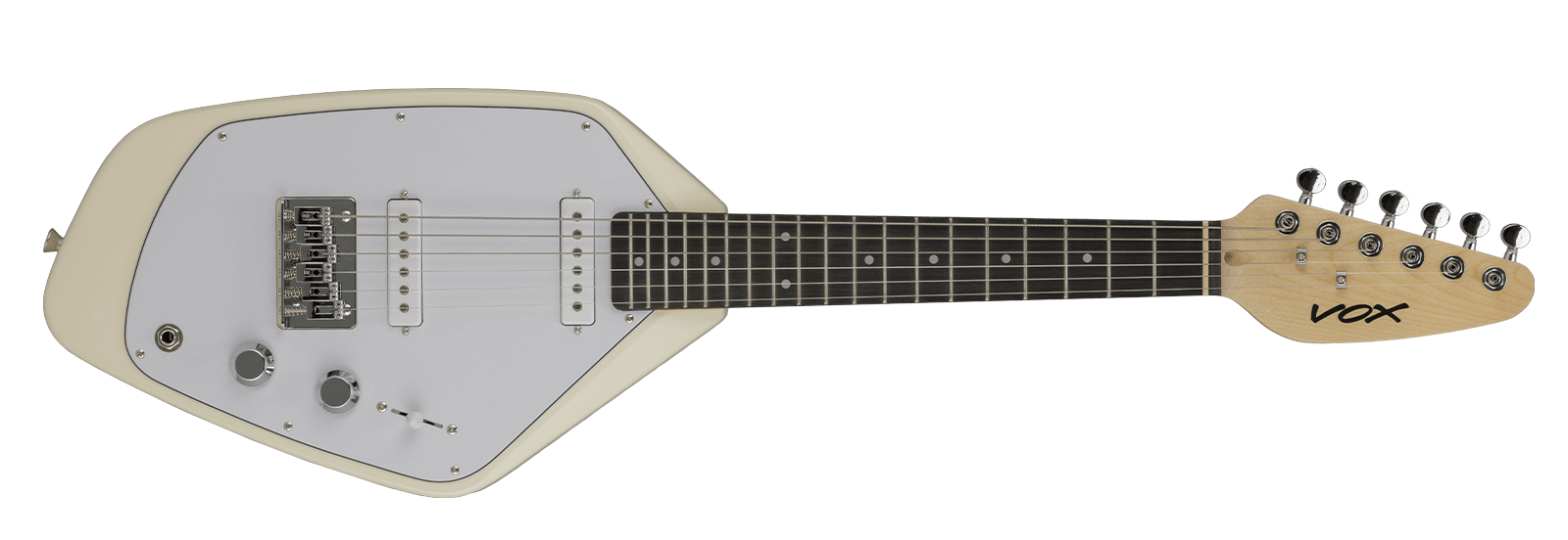 Vox Mark V Mini Guitar white horizontal.