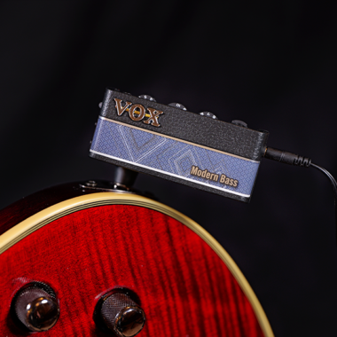 Vox amPlug3 Headphone Guitar Amplifier plugin on a guitar