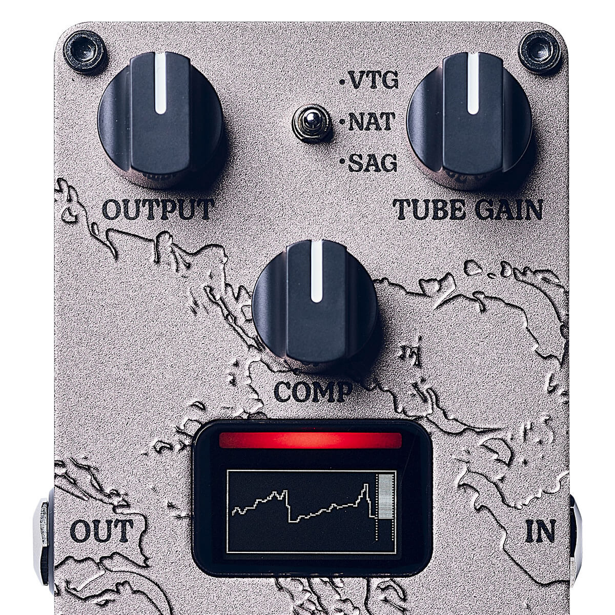Vox Valvenergy Smooth Impact Tube Compressor Guitar Effects pedal front