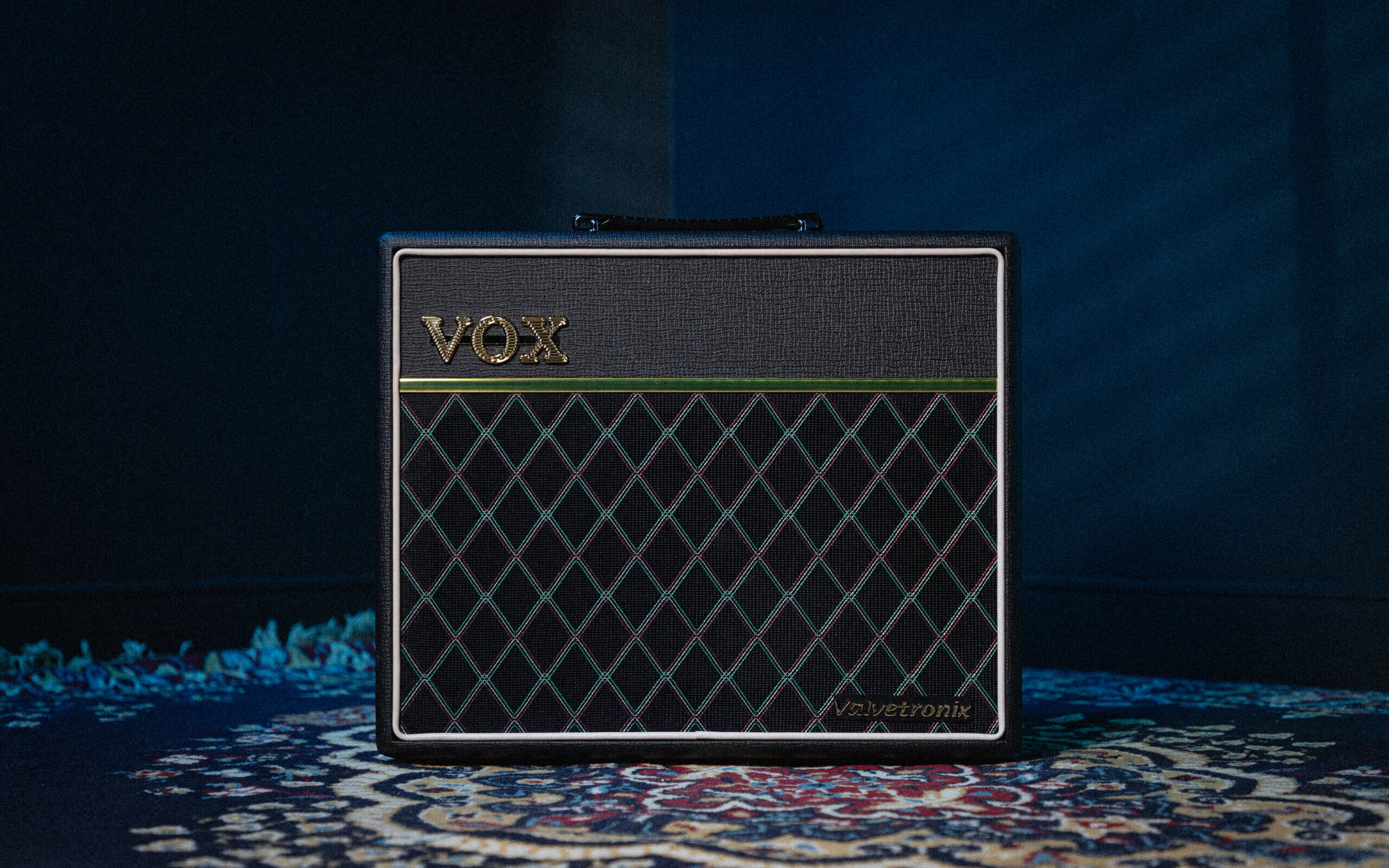 VOX VT40X Classic Blue Modeling Electric Guitar Amplifier.