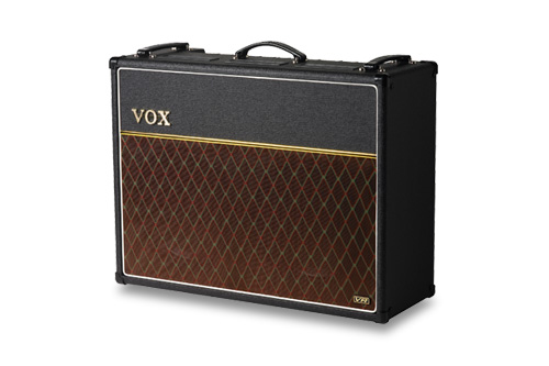 black VOX amplifier