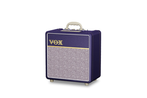 blue VOX amplifier