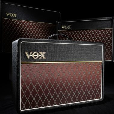 three VOX amplifiers