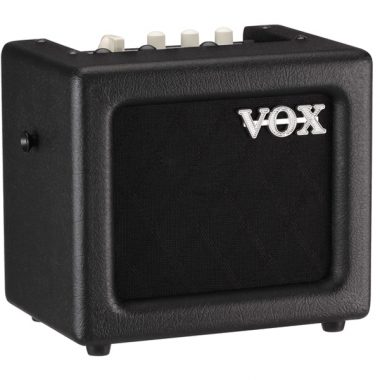 black VOX mini amplifier