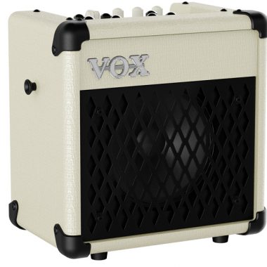 white VOX amplifier