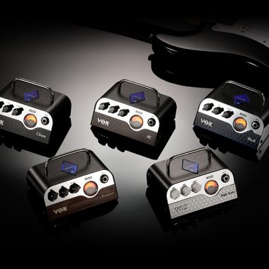 five VOX amplifier heads