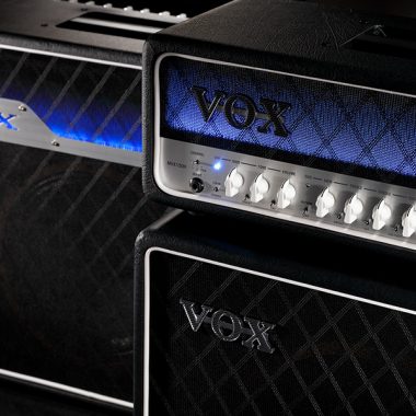 VOX speaker and amplifier with tube head