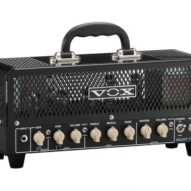 black VOX amplifier head