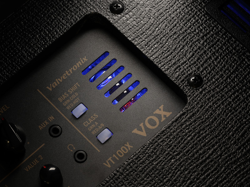 The Vox VT20X Modeling Electric Guitar Amplifier.